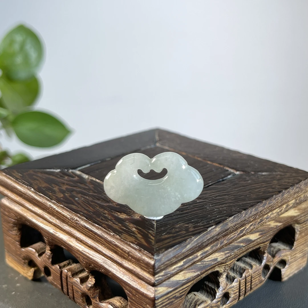 JTA26-04 天然缅甸A货翡翠 如意