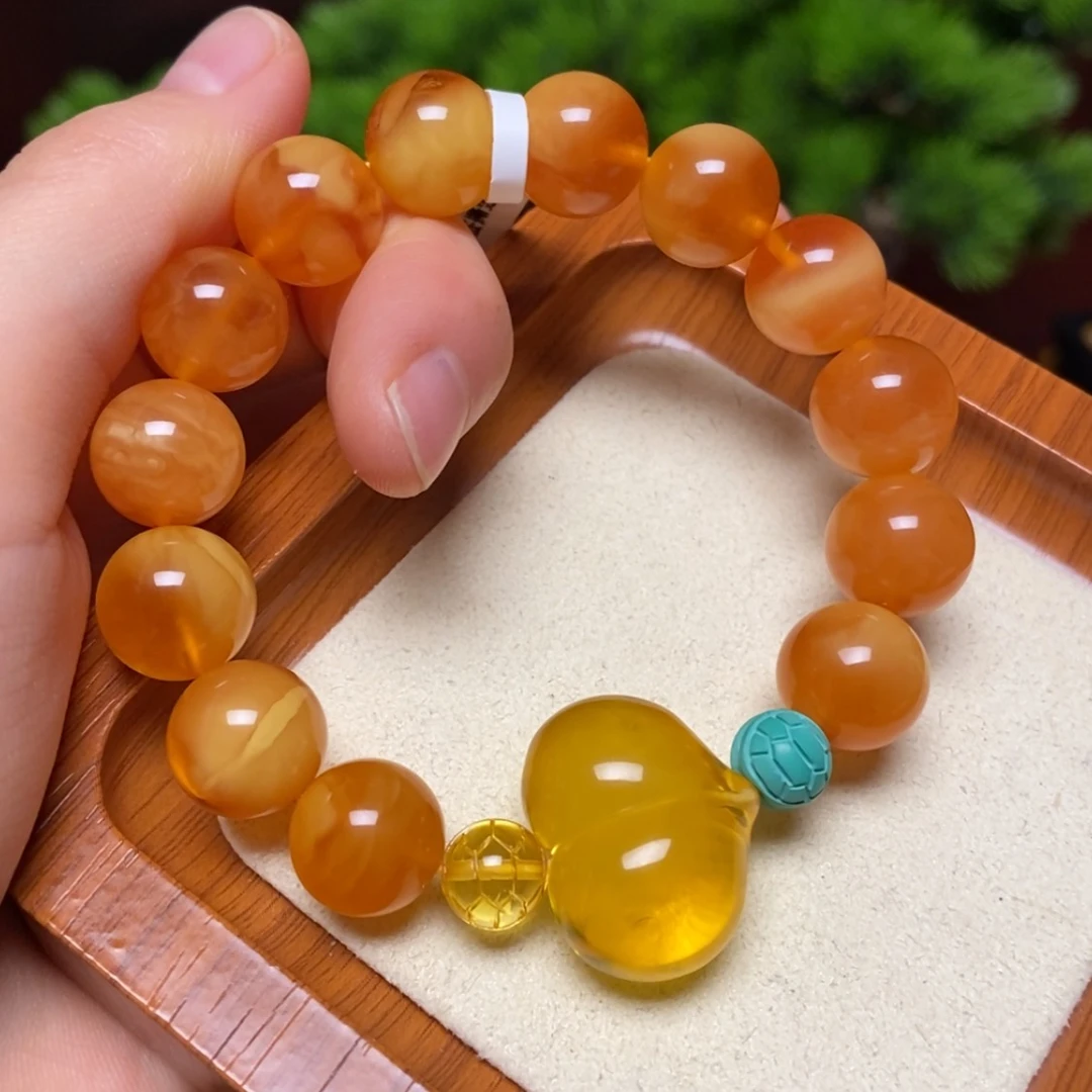 【闪购商品】手链蜜蜡未镶嵌手串