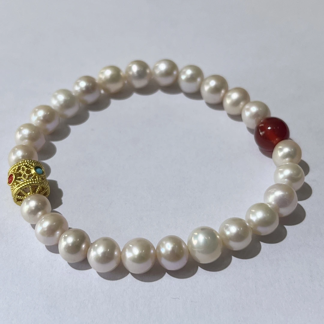 【供货商】淡水珍珠手链  YS697