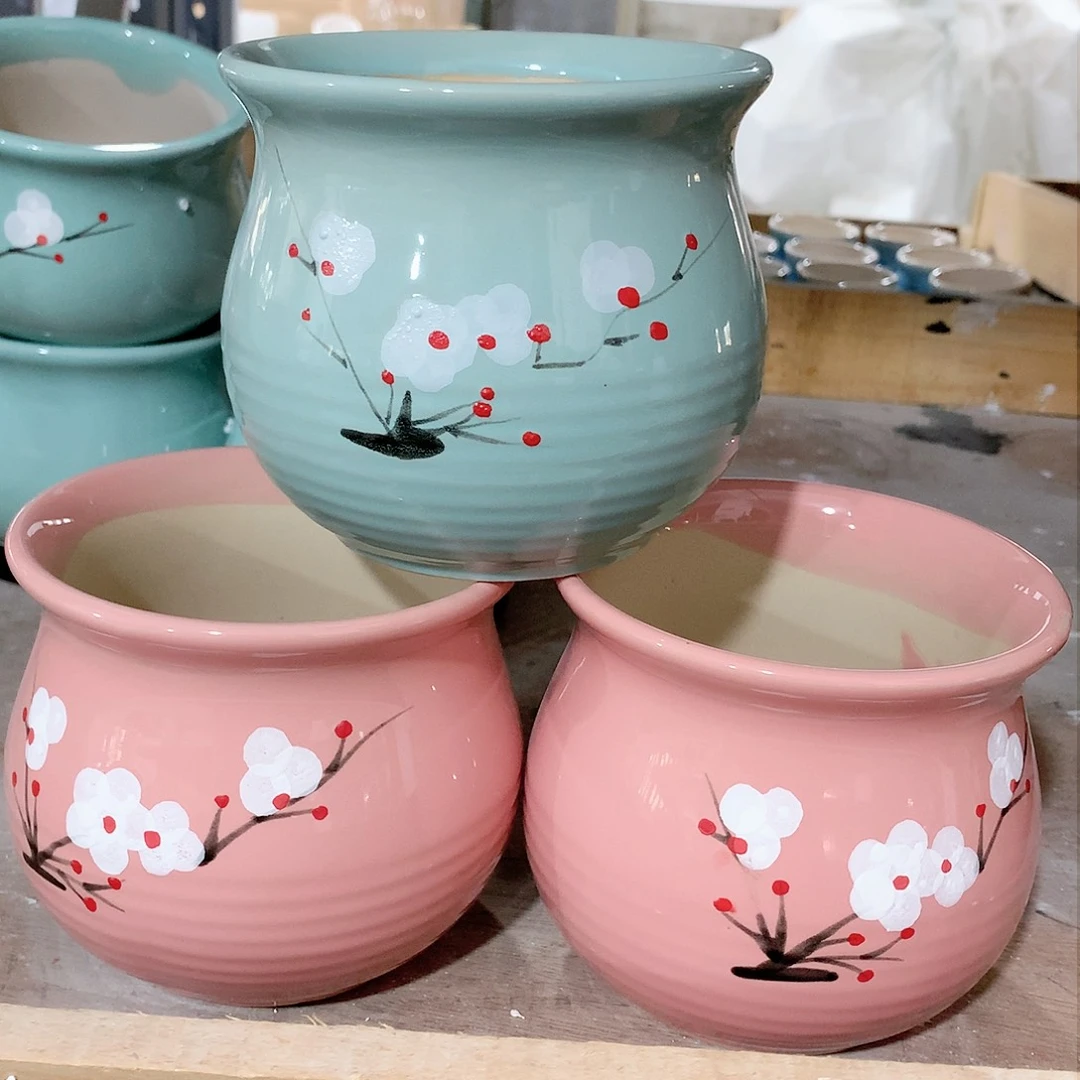 陶瓷陶瓷多肉花盆特价