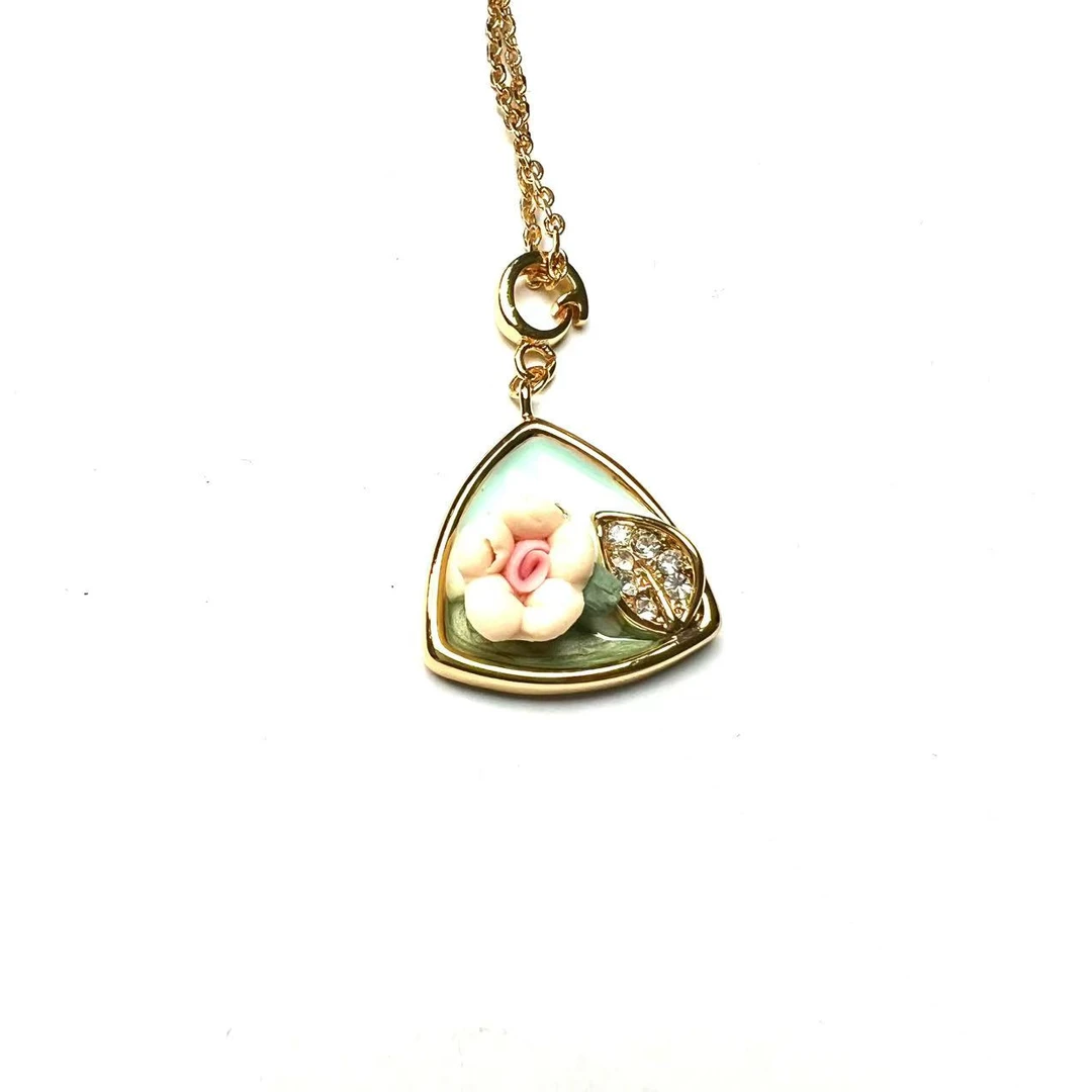 吊坠 正品CONNAUGHT油画自己【花团锦簇】YW134