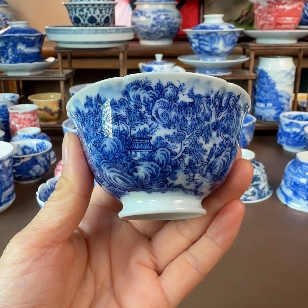 景德镇陶瓷手工手绘