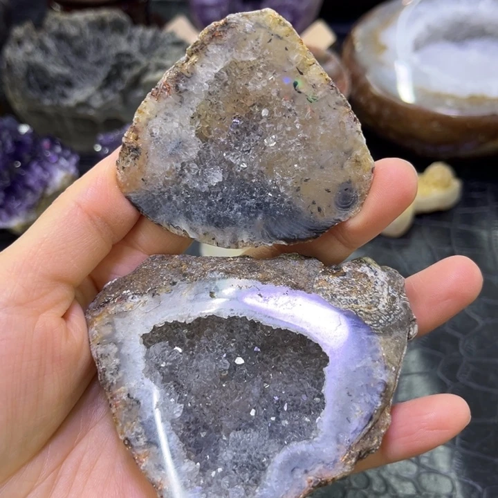 水晶珠宝半成品未镶嵌福利盆