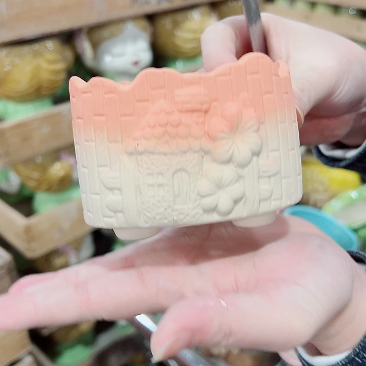 有孔，凑单福利满10元发货陶瓷多肉花盆！