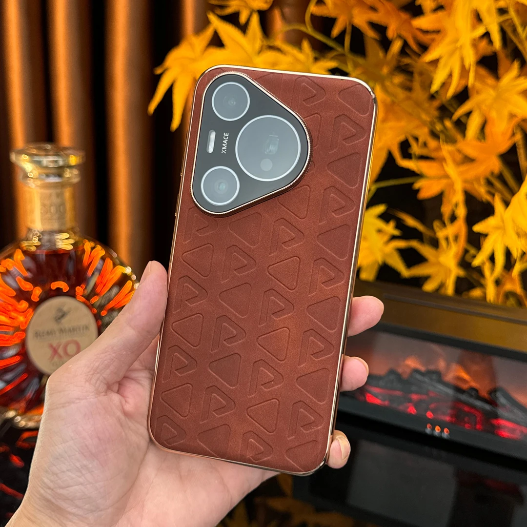 【自带镜头膜】适用华为Pura70Pro+高端羊巴皮手机壳Pura70全包防摔