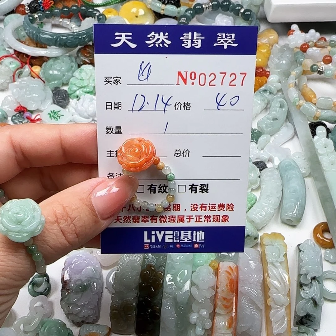 山****翡翠未镶嵌颈饰555