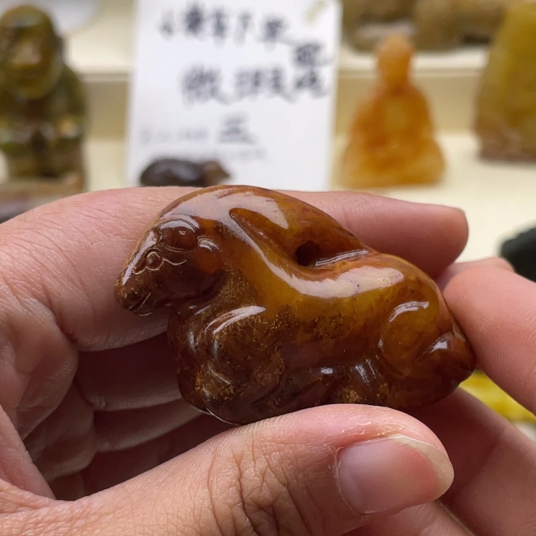 未镶嵌蛇纹石玉颈饰300