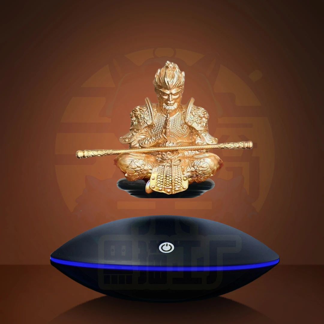 磁悬浮国潮风孙悟空摆件手办情人节男朋友玩具创意礼物送男孩礼品