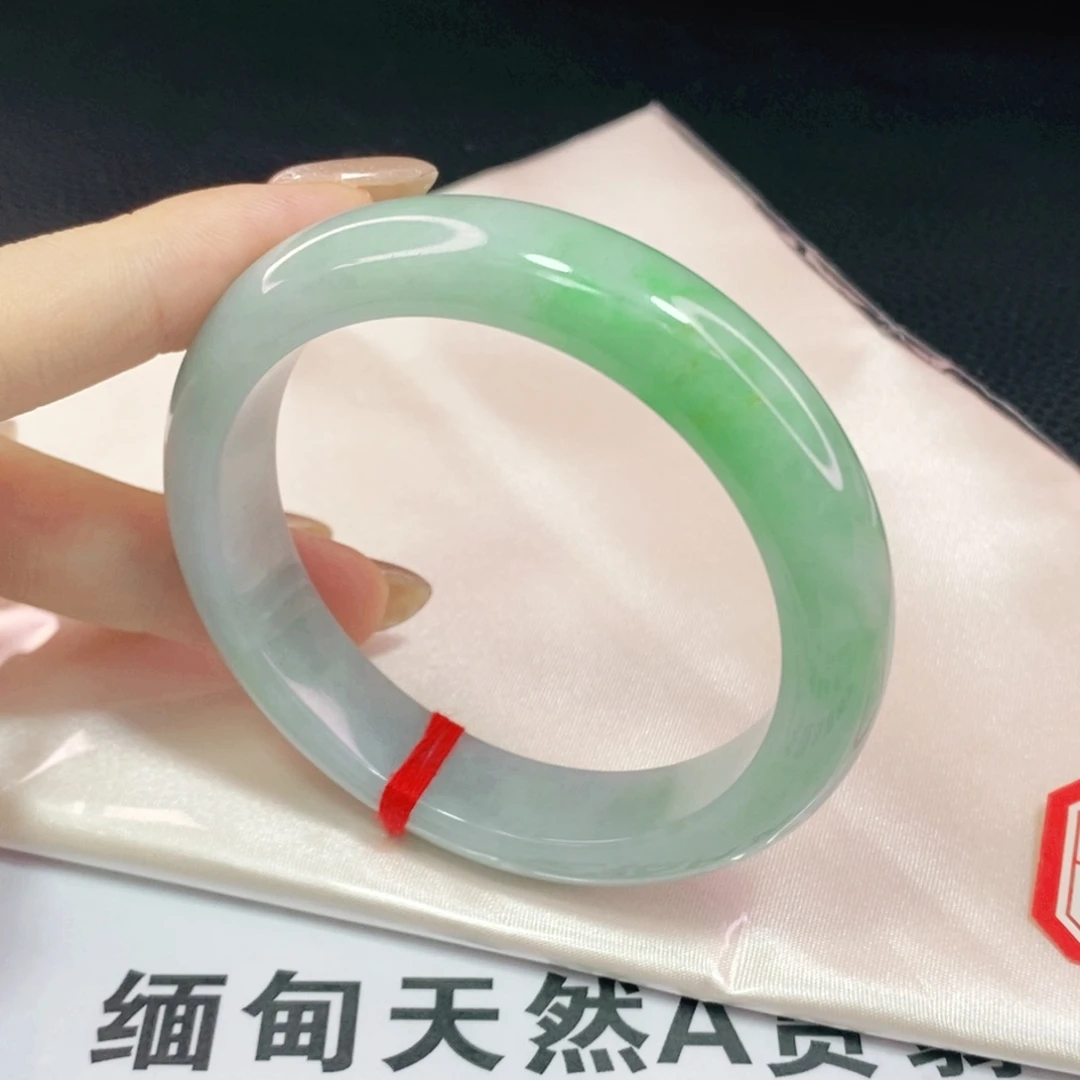 未镶嵌手镯翡翠56.3正圈