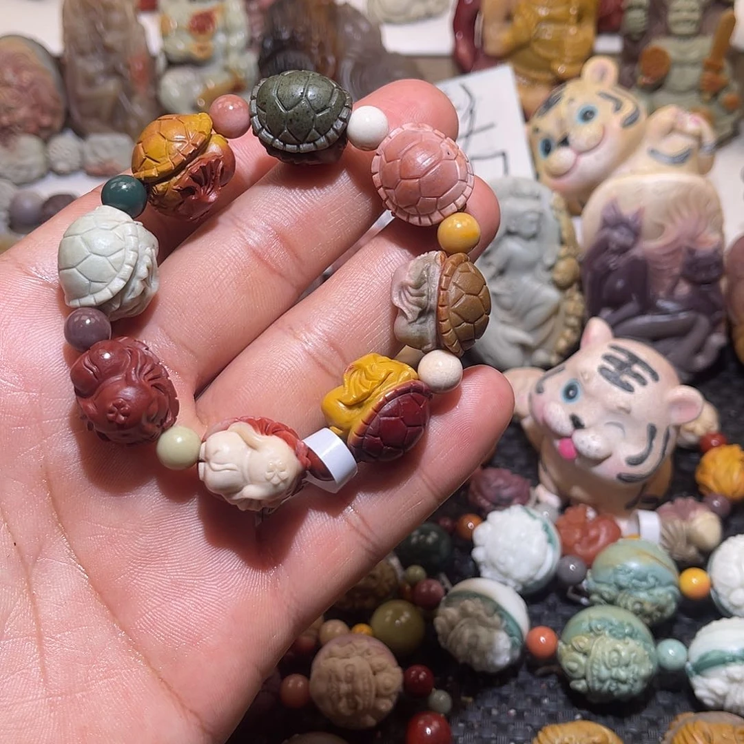 未镶嵌手串石英质玉