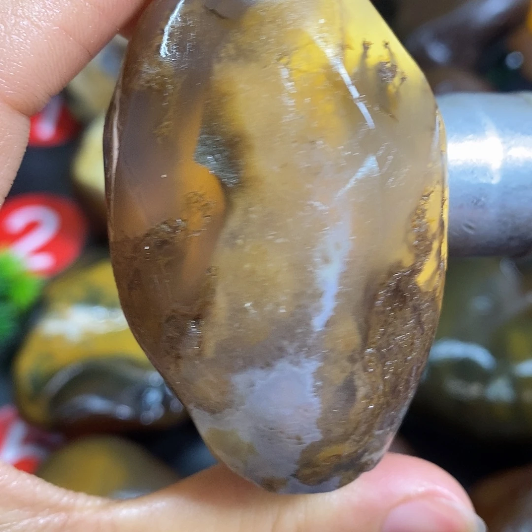 玛瑙/玉髓未镶嵌手把件