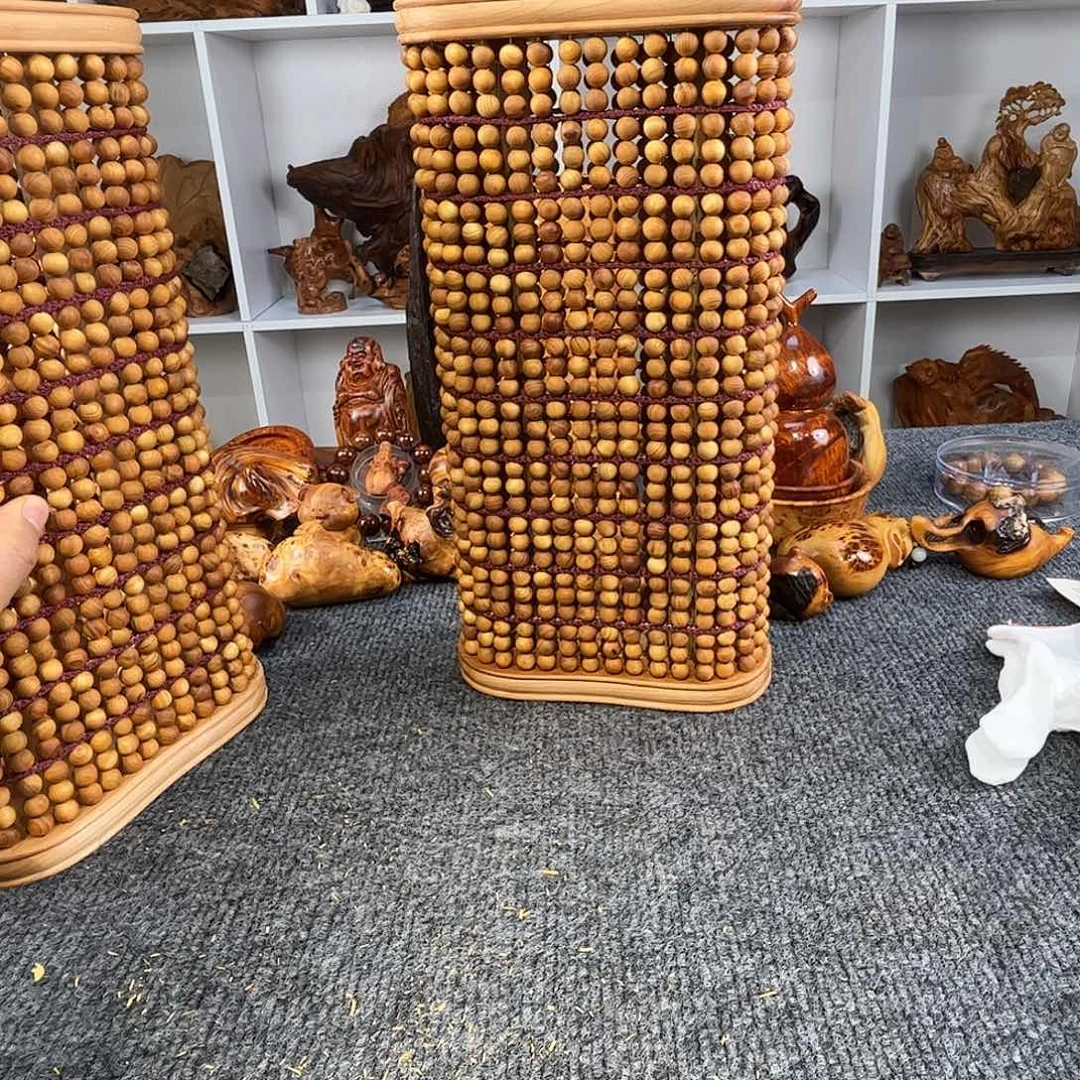 崖柏太行崖柏陈化料干磨珠子枕头35/18.8