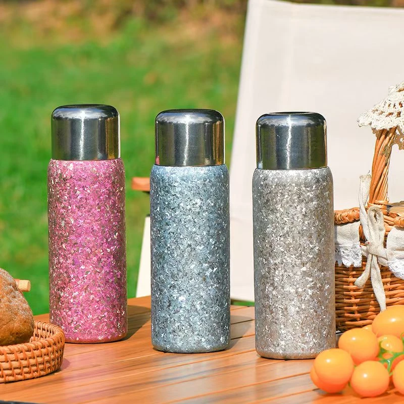 纯钛保温杯爆款锁鲜高品质便携办公旅行高颜值杯子