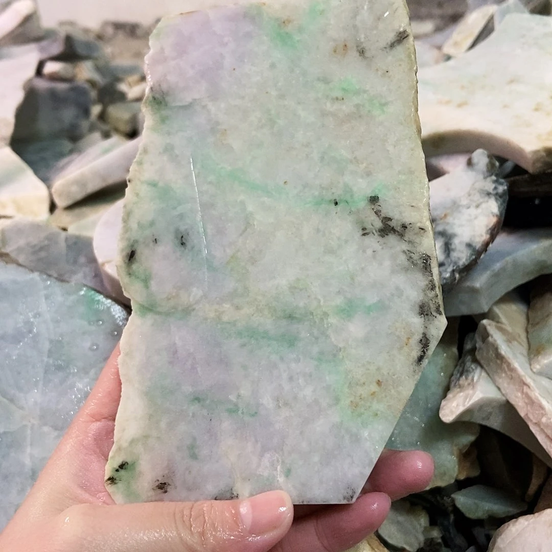 翡翠未镶嵌颈饰天然翡翠