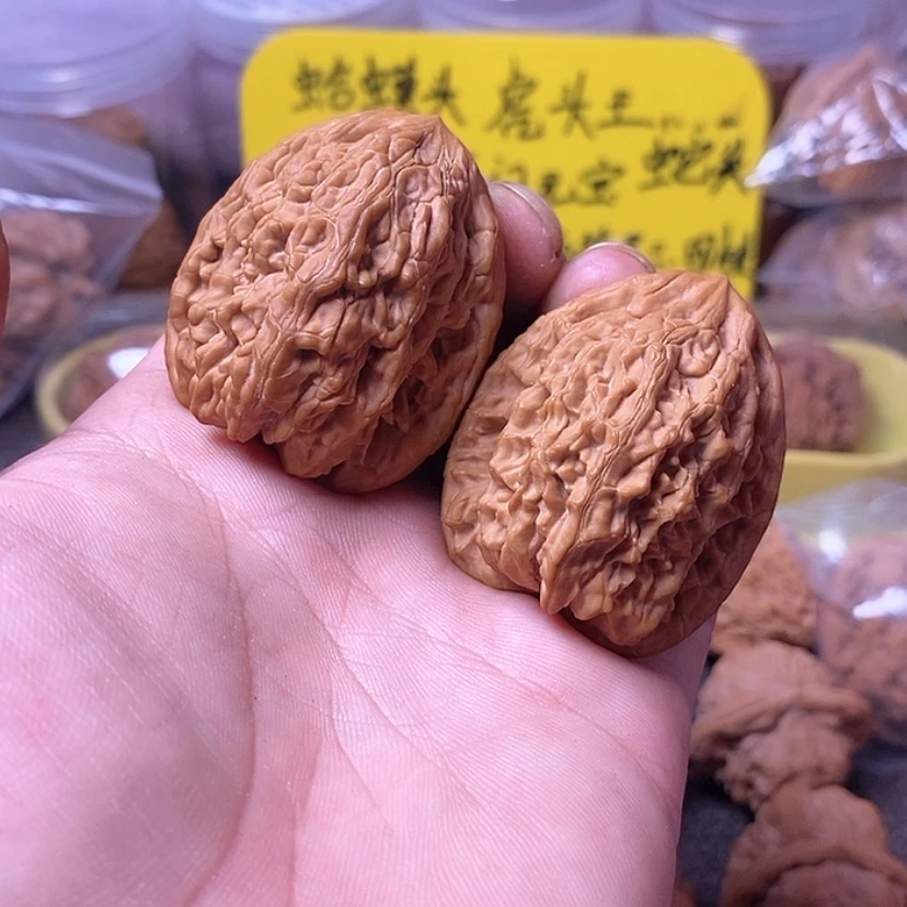 【闪购商品】吊坠文玩核桃39蓟县虎头王
