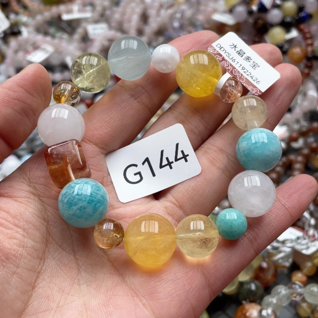 未镶嵌手串水晶多样性