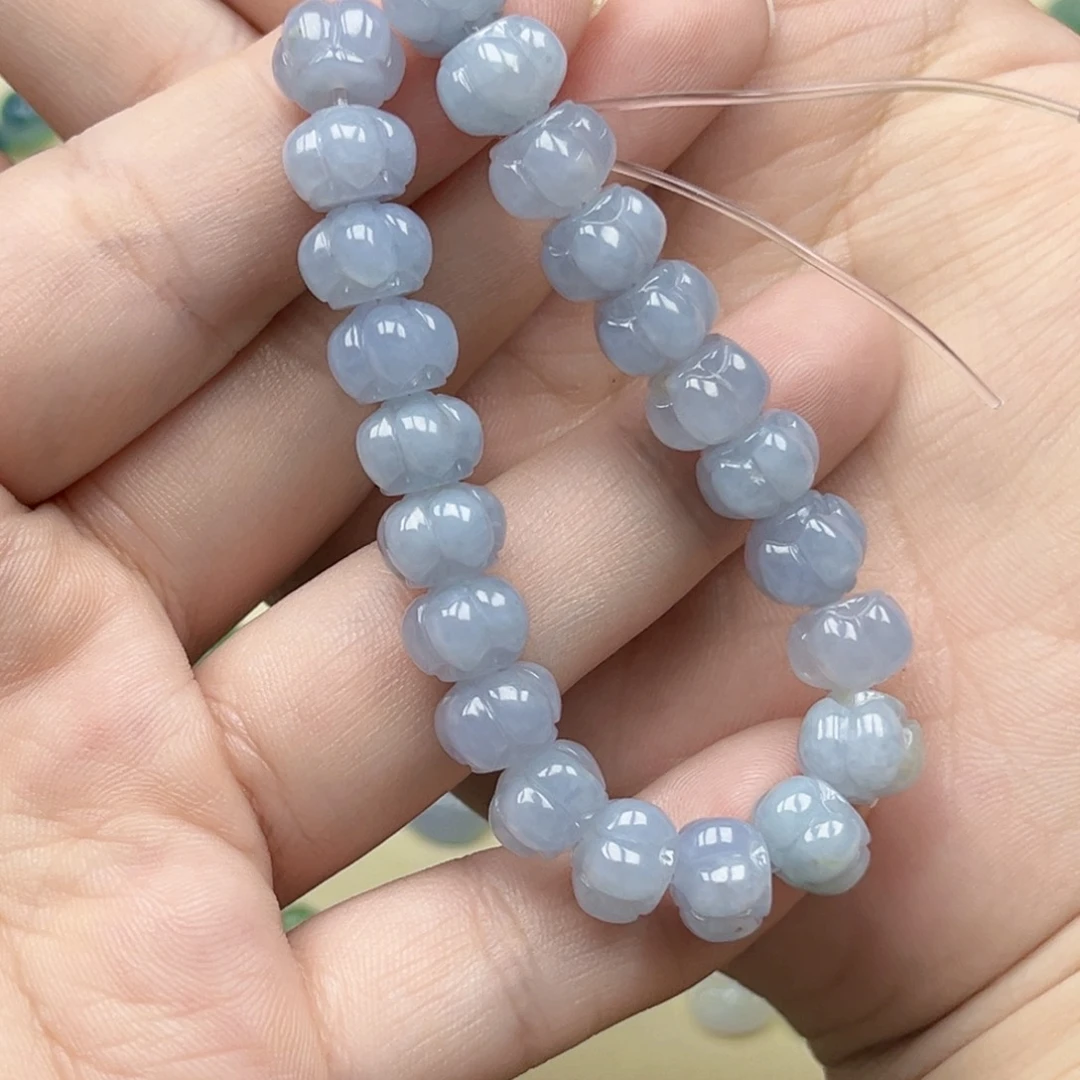 智***～未镶嵌手链翡翠手串