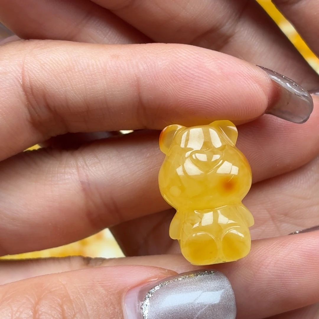 裸石琥珀未镶嵌蜜蜡