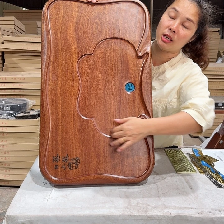 花梨木茶盘72*42尺寸