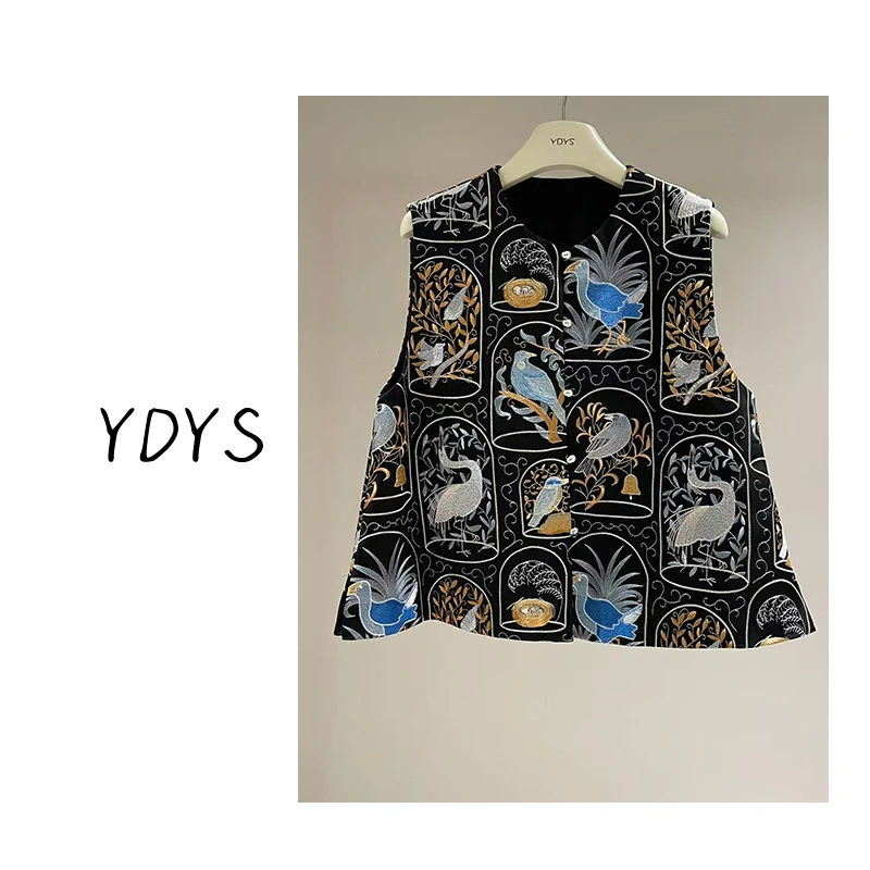 【YDYS】25K00929 2025新款时尚气质小众马夹