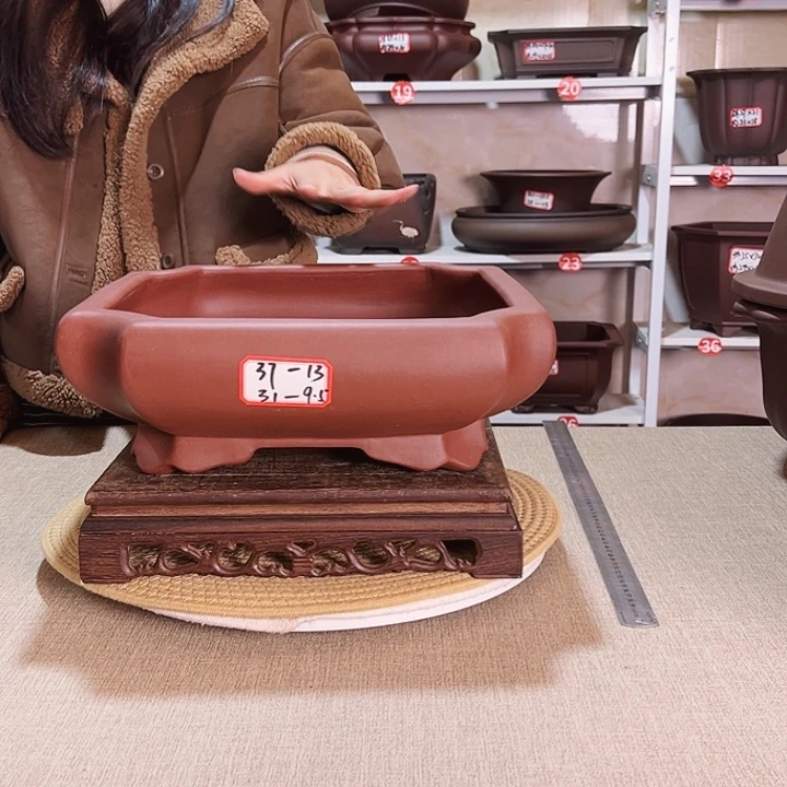 紫砂花盆紫砂花盆