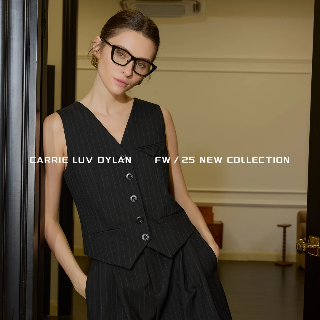 CLD miu系竖纹马甲 CD250033