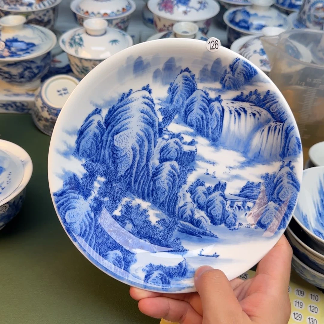 彦祖纯手工手绘茶具126