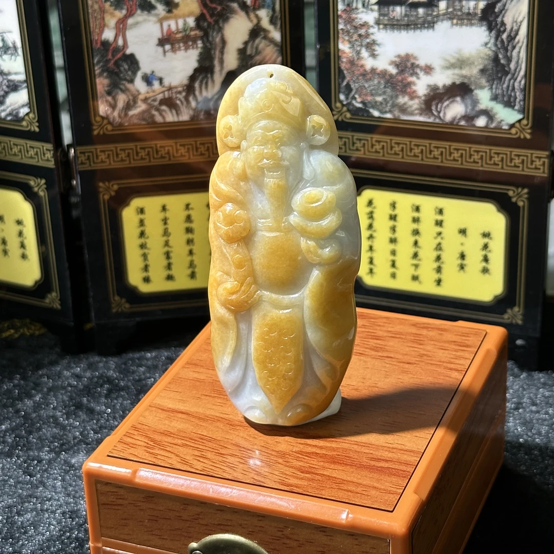5639-天然翡翠-财神