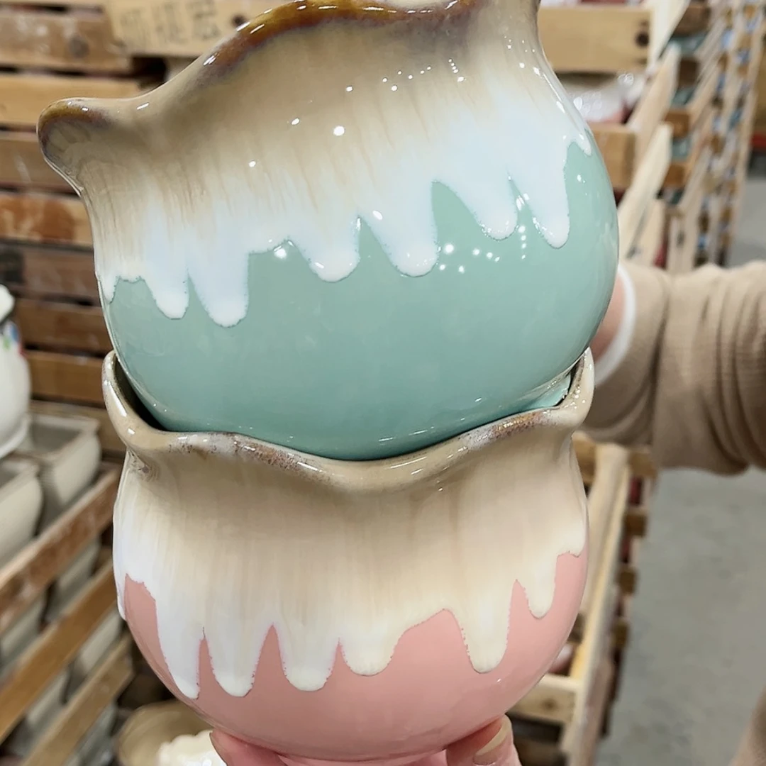 【闪购商品】陶瓷福利品凑满10元发货陶瓷花盆