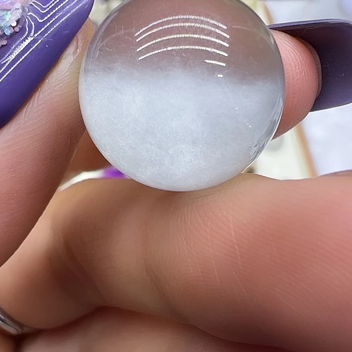 未镶嵌紫晶珠宝半成品