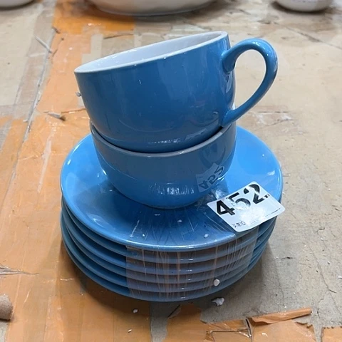 微瑕，不能明火，6杯6碟6勺