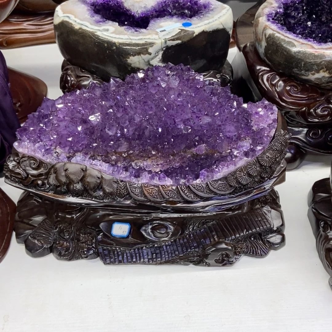 大型摆件（非配饰）未镶嵌紫晶琪