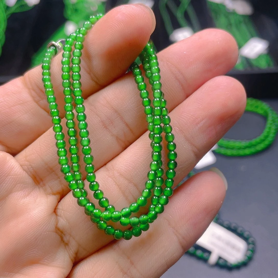 翡翠未镶嵌颈饰8888888888888