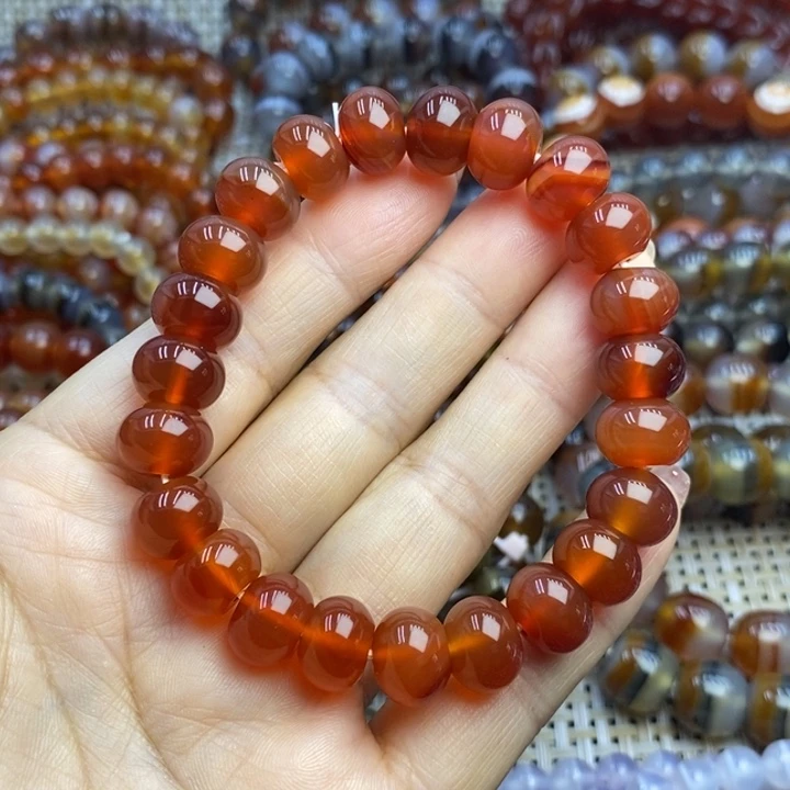 8***多玛瑙/玉髓手链未镶嵌