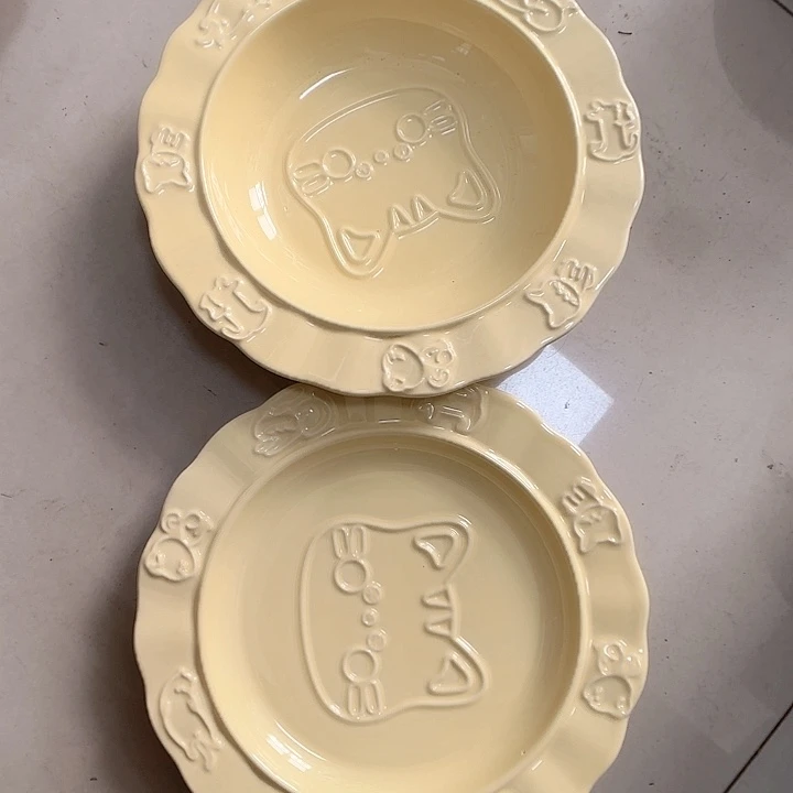 瓷片瑕疵特价陶瓷深浅盘