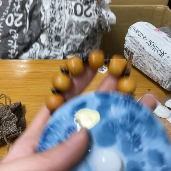 瓷片哈哈中古工艺品树脂