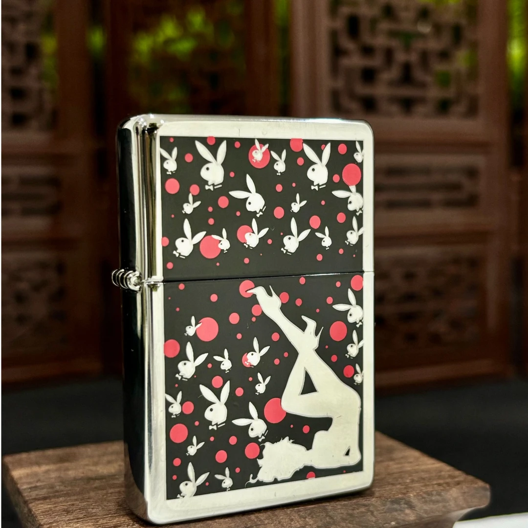 ZIPPO打火机 花花公子双头怪 24473煤油打火机 MBJ1