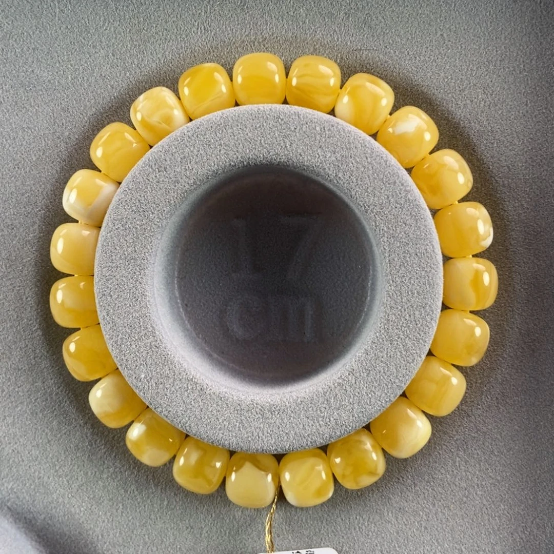 琥珀未镶嵌珠宝奇石9同料鸡油黄白花蜡老型10.82