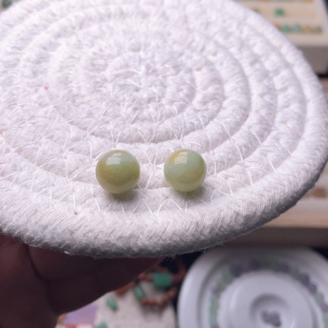 未镶嵌手链翡翠雨****景卡9.9一对