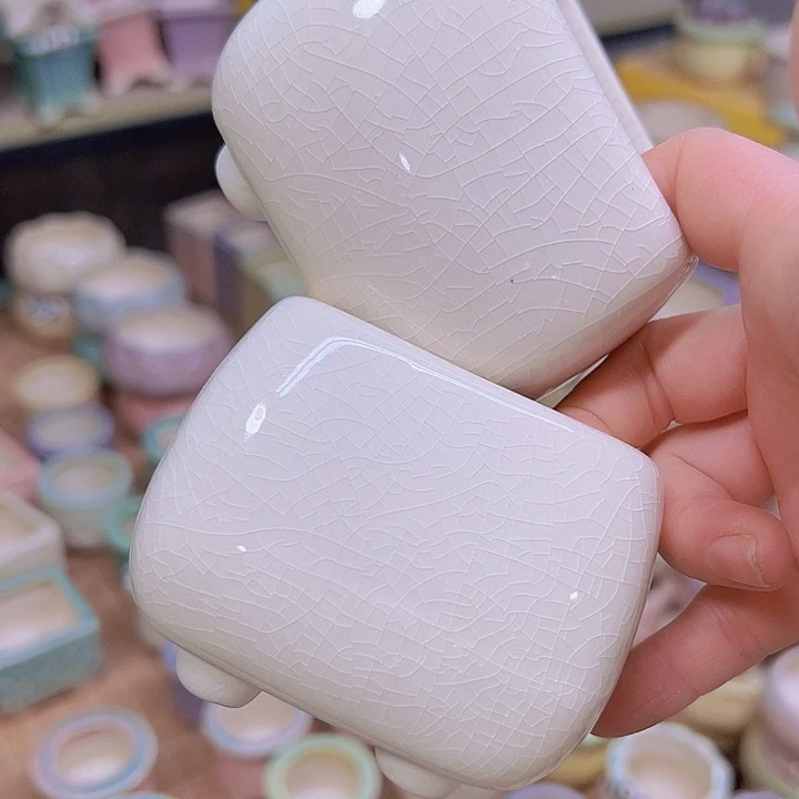 红陶陶瓷花盆当场满12包邮