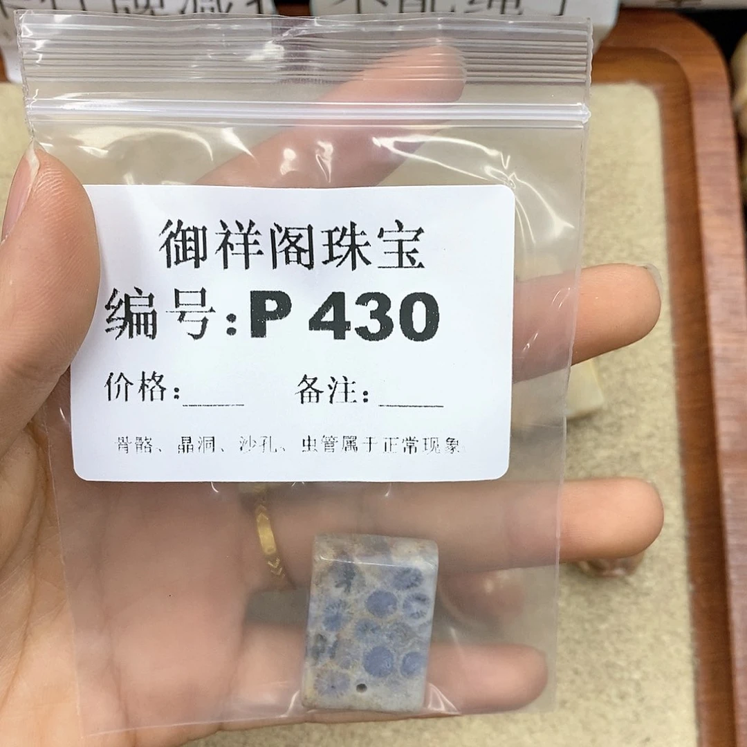 硅化珊瑚（珊瑚玉）P未镶嵌江*