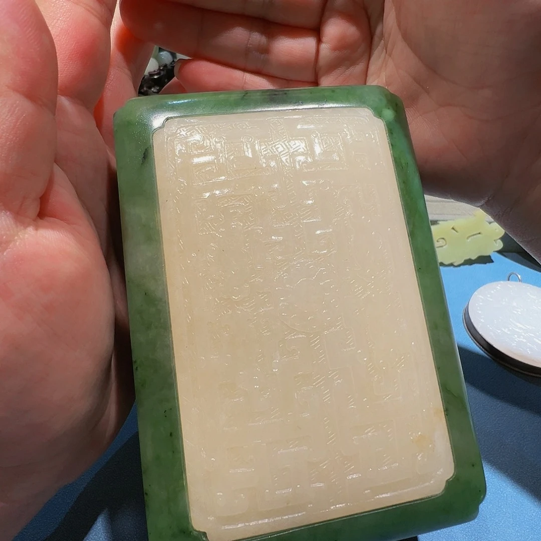 【闪购商品】颈饰未镶嵌和田玉大**✌