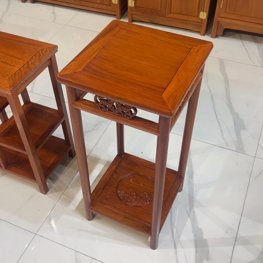 花梨木类成套家具刚果花梨35✖️35高80花架