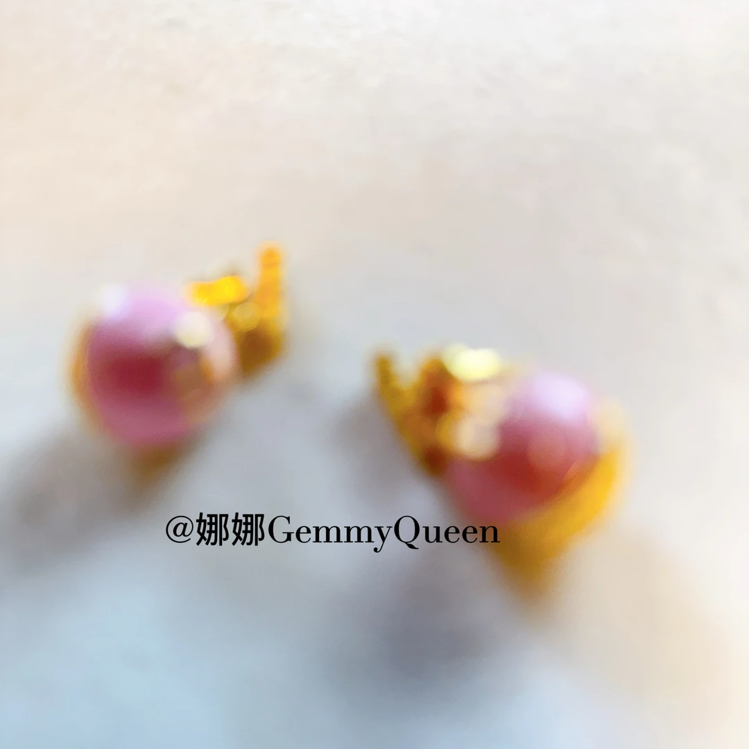 铜合金合成锆石耳饰 娜娜GemmyQueen耳环GQ01355