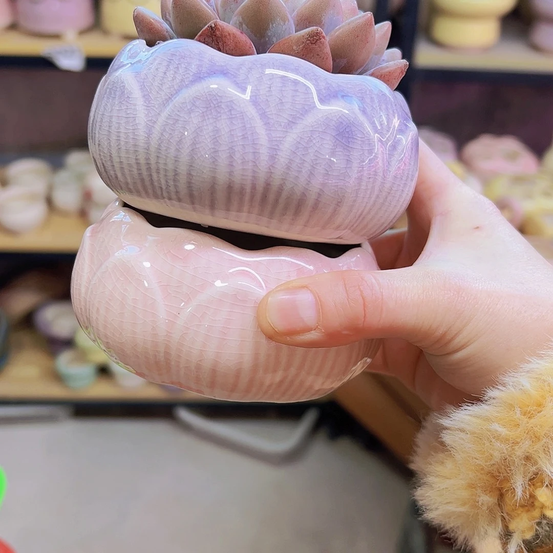 陶瓷花盆当场凑满12包邮