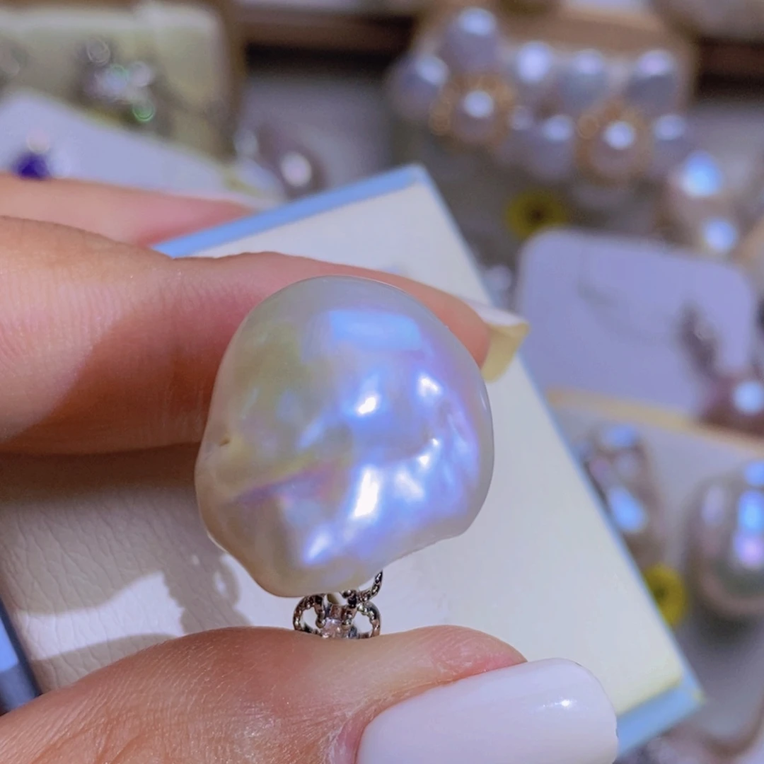 淡水珍珠天然淡水珍珠合金