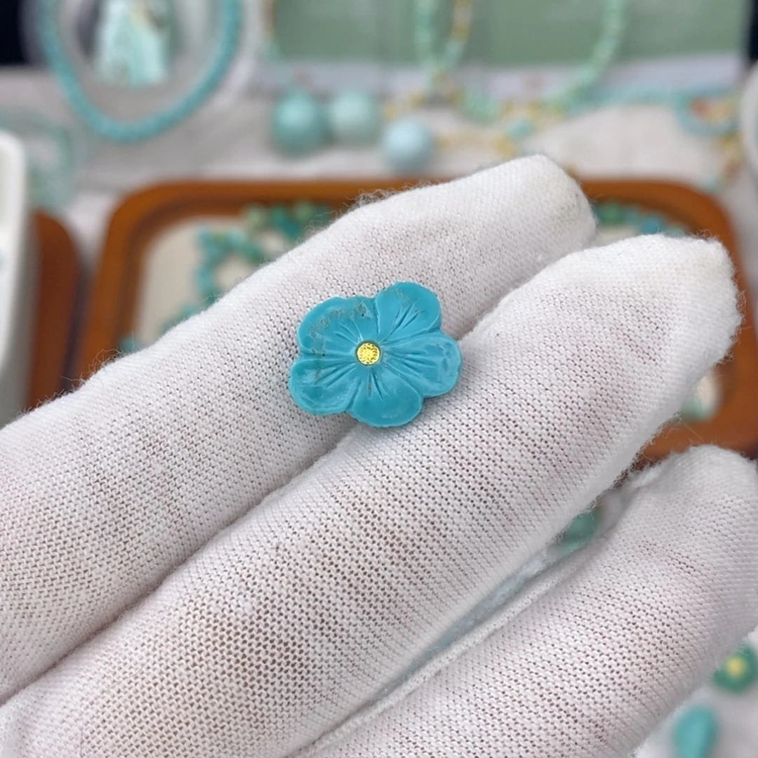 绿松石未镶嵌配饰