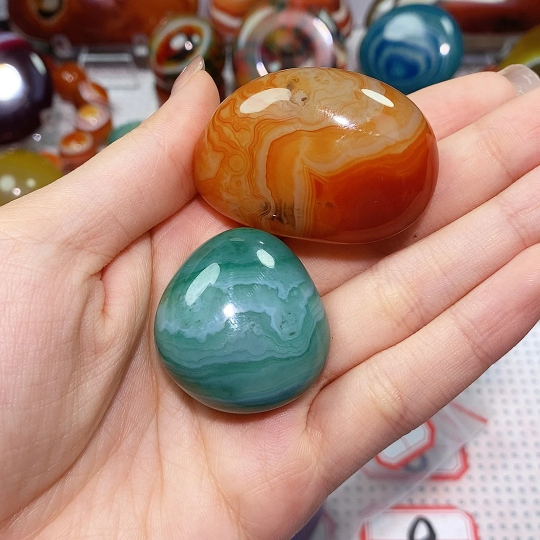 追***人玛瑙/玉髓未镶嵌珠宝奇石