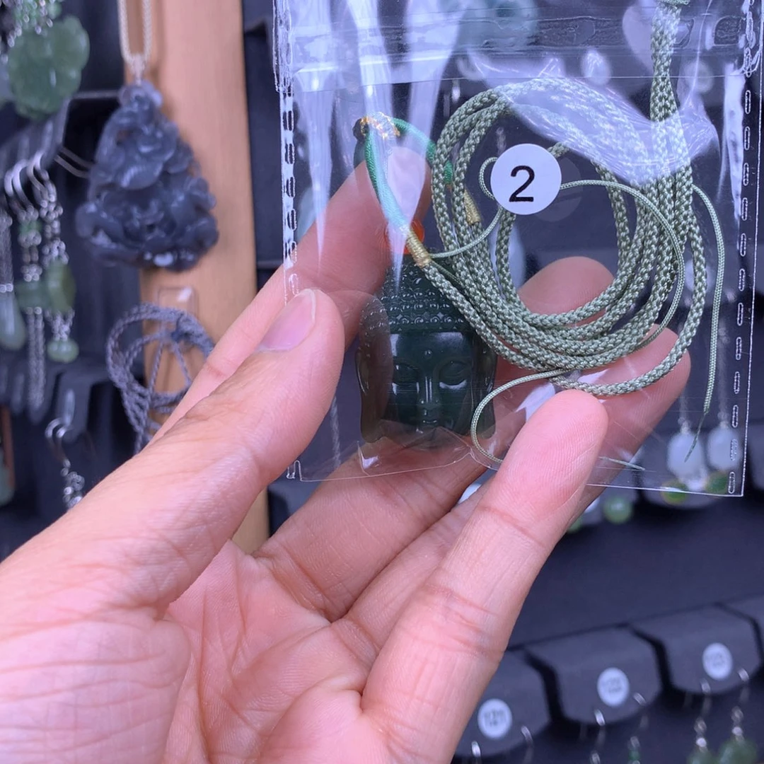 和田玉耳饰银S925镶嵌晓***上