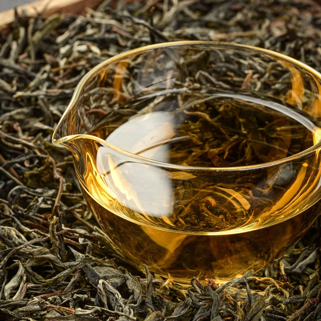 布朗山古树单株普洱生茶散茶500克x2